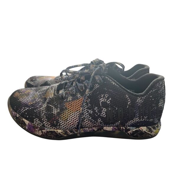 NOBULL Project Plate Drop Trainer Sneaker Womens 7.5M Art Work Collection Shoes - Picture 5 of 9